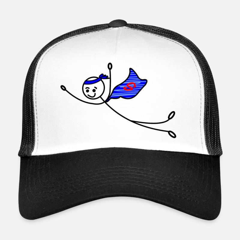 Stickmen de super-héros Casquette trucker 
