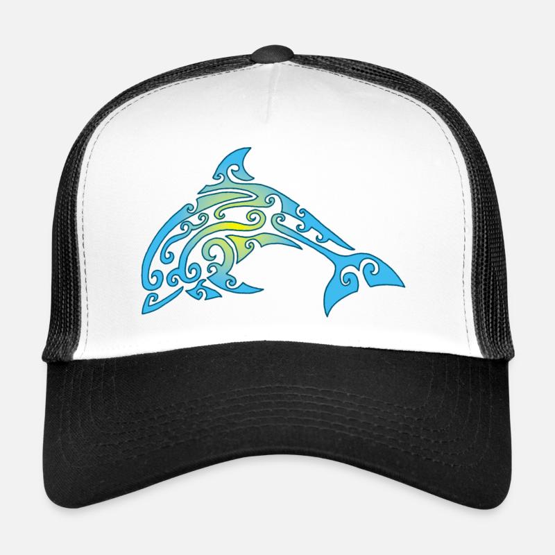 Dauphin de Polynésie Casquette trucker 