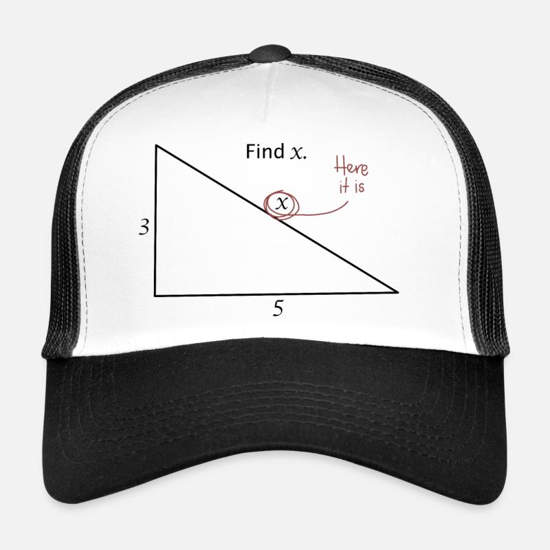 Find X - Trucker Cap - Weiß/Schwarz