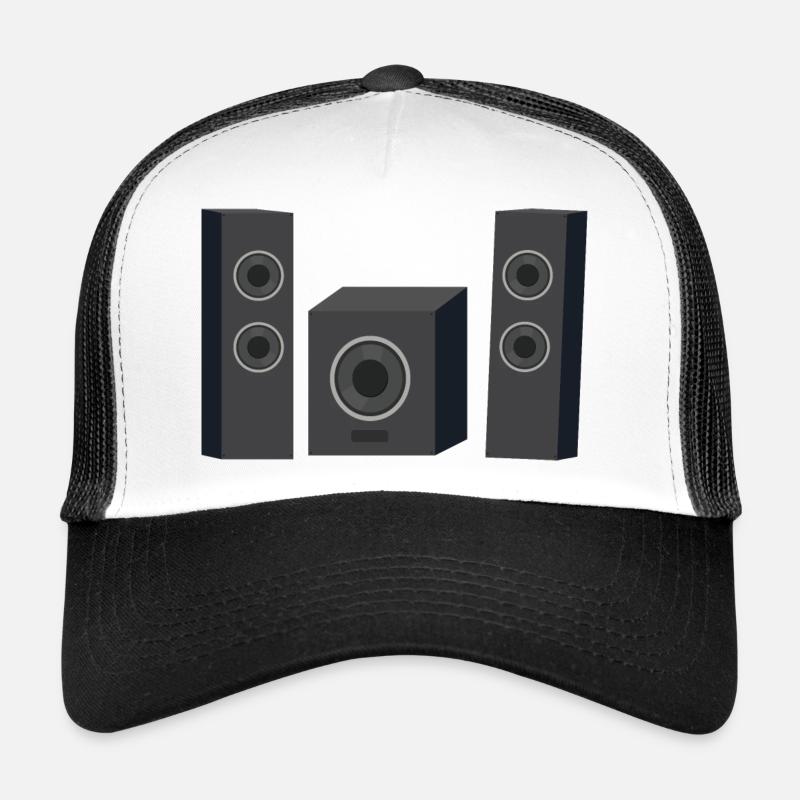 Haut-parleurs boîtes Casquette trucker 