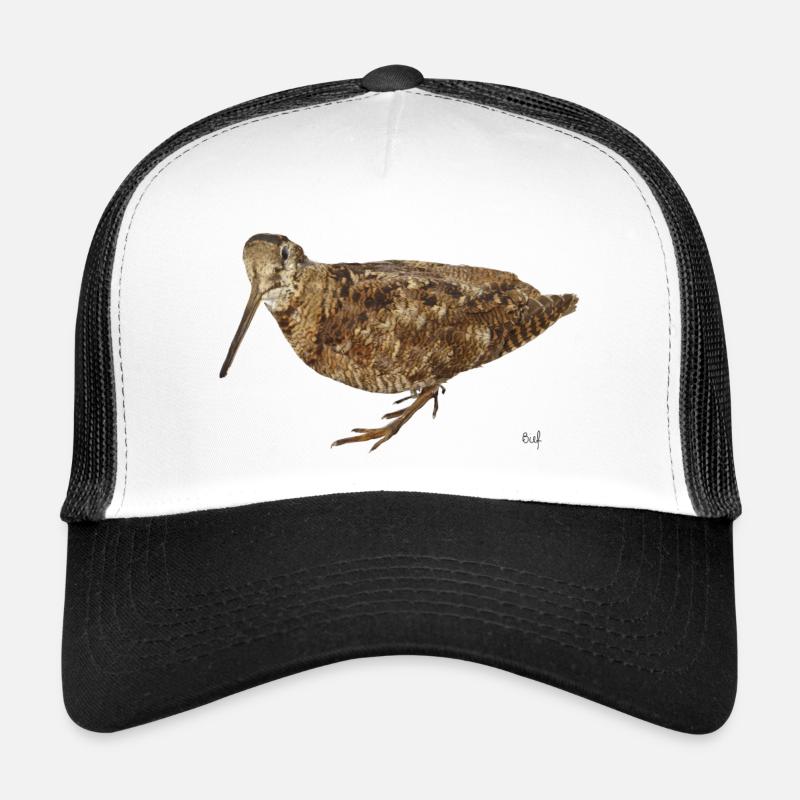 Die Waldschnepfe für Jäger Trucker Cap