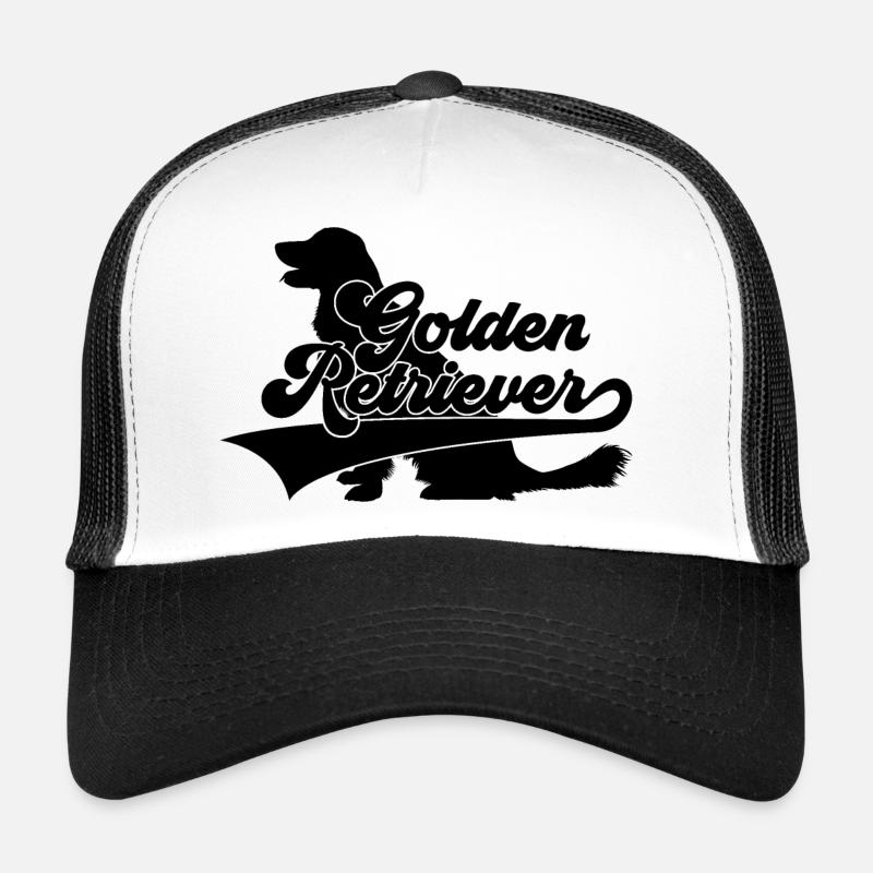 GOLDEN RETRIEVER - Trucker Cap - Weiß/Schwarz