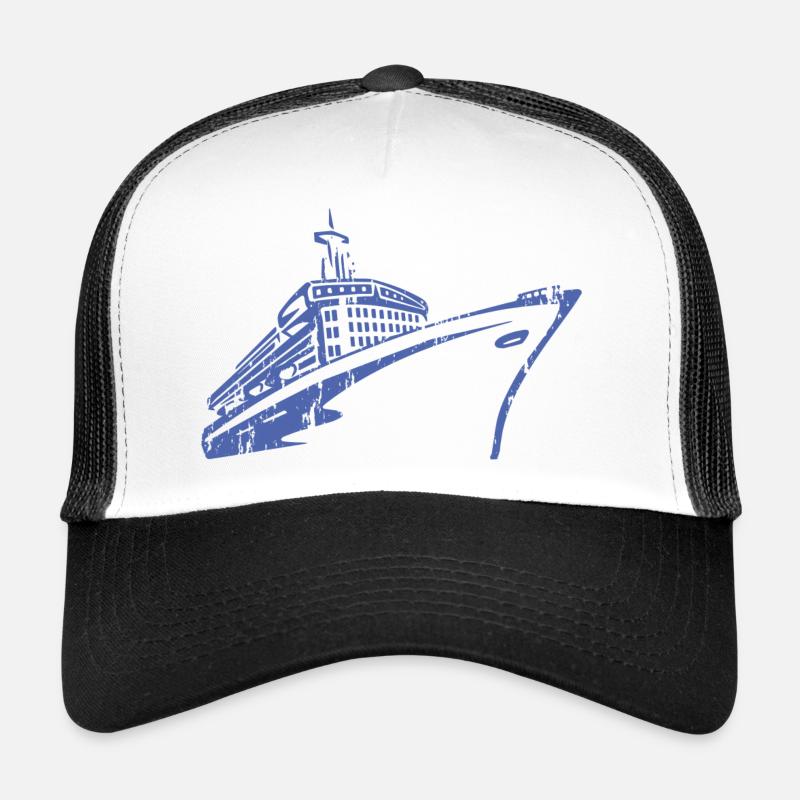 Bateau de croisière Navire de croisière Luxe Casquette trucker 