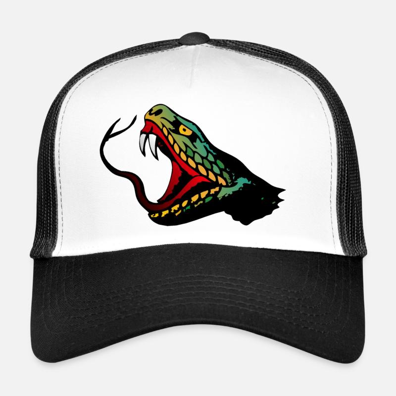 serpent tattoo tatouage Casquette trucker 