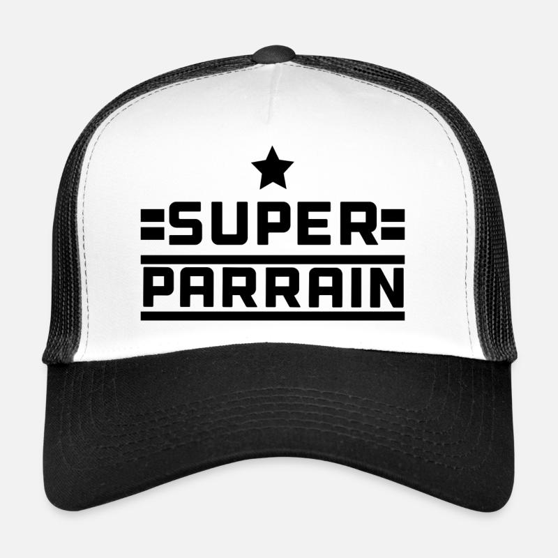 Super Parrain - cadeau Casquette trucker 
