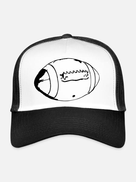 American Football American Vector Pride - Trucker Cap - white/black - Front