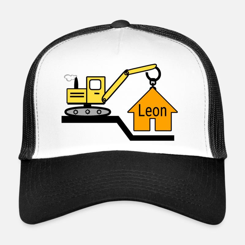 Bagger - Trucker Cap - Weiß/Schwarz