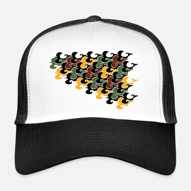Birds flight 2 - Trucker Cap - white/black