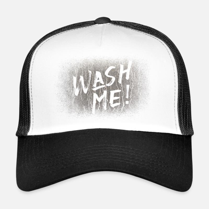 Lavez-moi Casquette trucker 