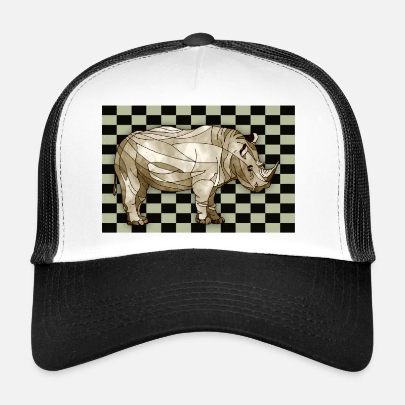 Rhinocéros Casquette trucker 