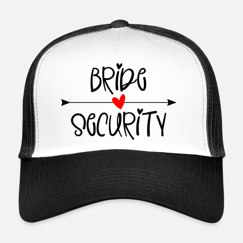 Sécurité de la mariée Casquette trucker 