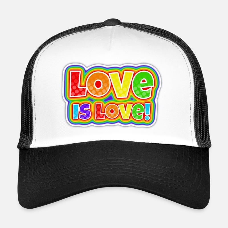L’amour est amour Casquette trucker 