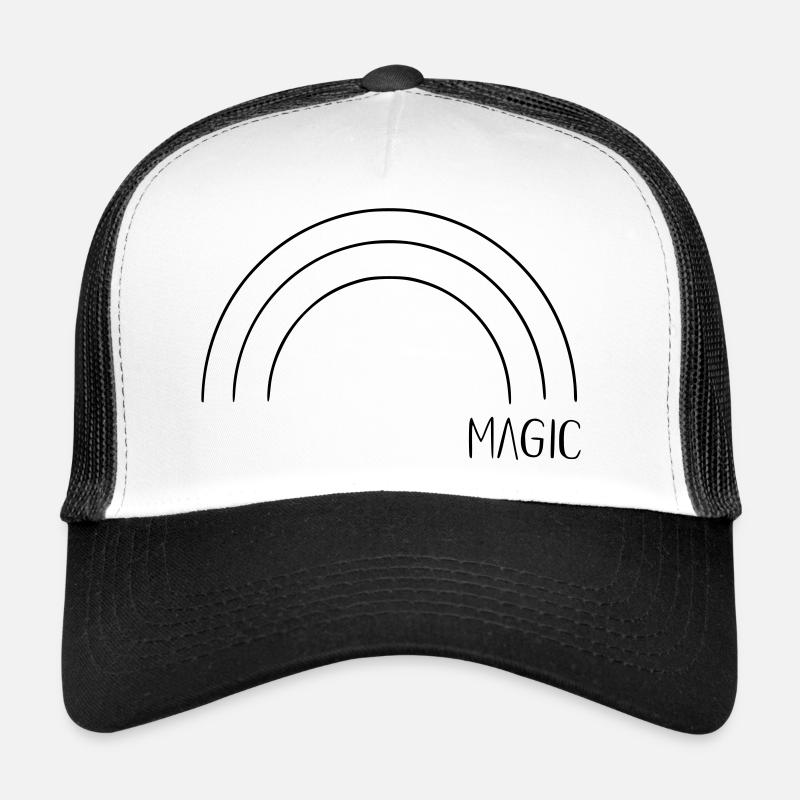 Magic Rainbow Trucker Cap