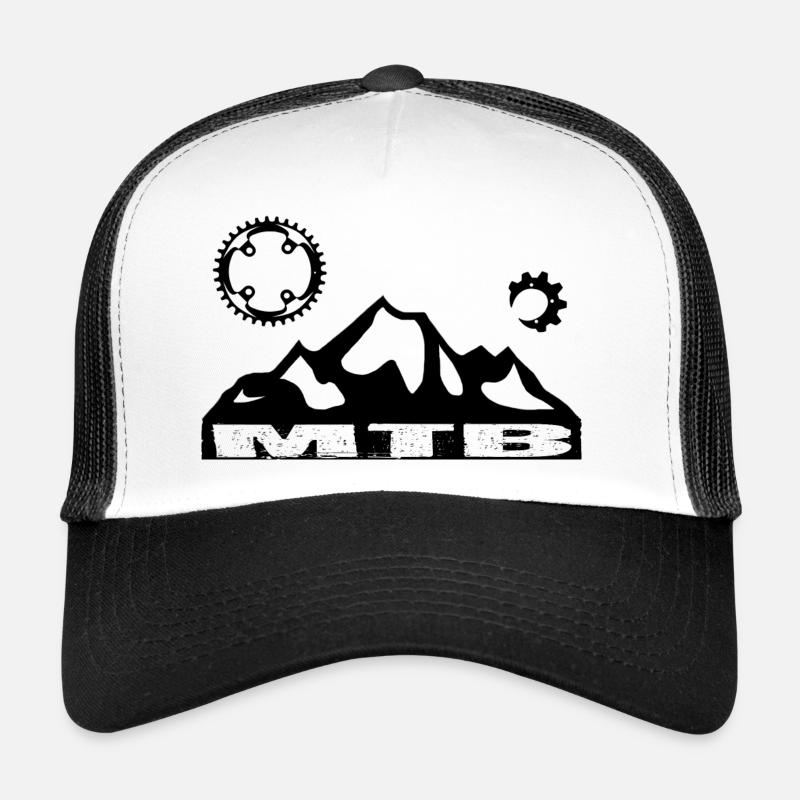 Mtb - Trucker Cap - Weiß/Schwarz