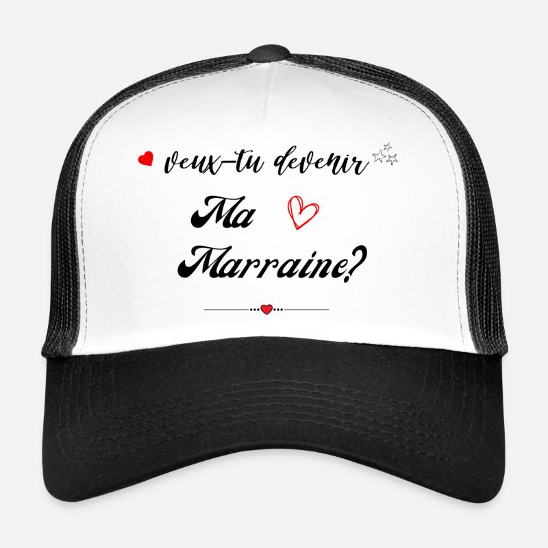 veux tu devenir ma marraine? -Future Marraine Casquette trucker 