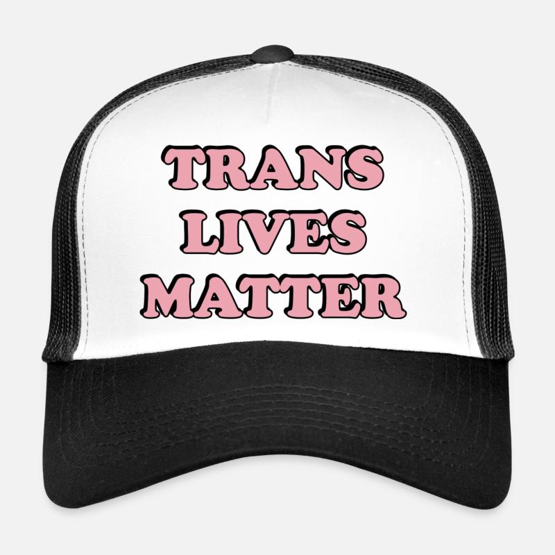 Les vies trans comptent Casquette trucker 