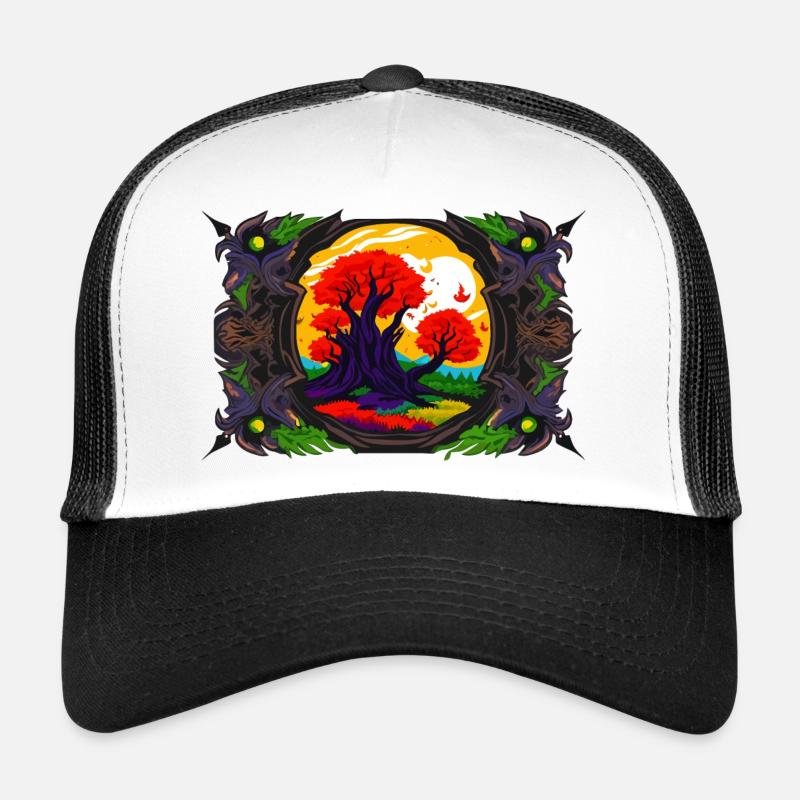 Framed fall Trucker Cap
