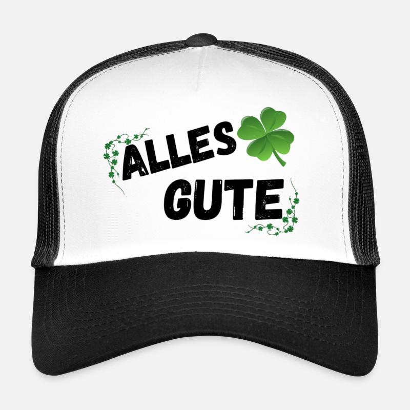 Alles Gute - Trucker Cap - Weiß/Schwarz