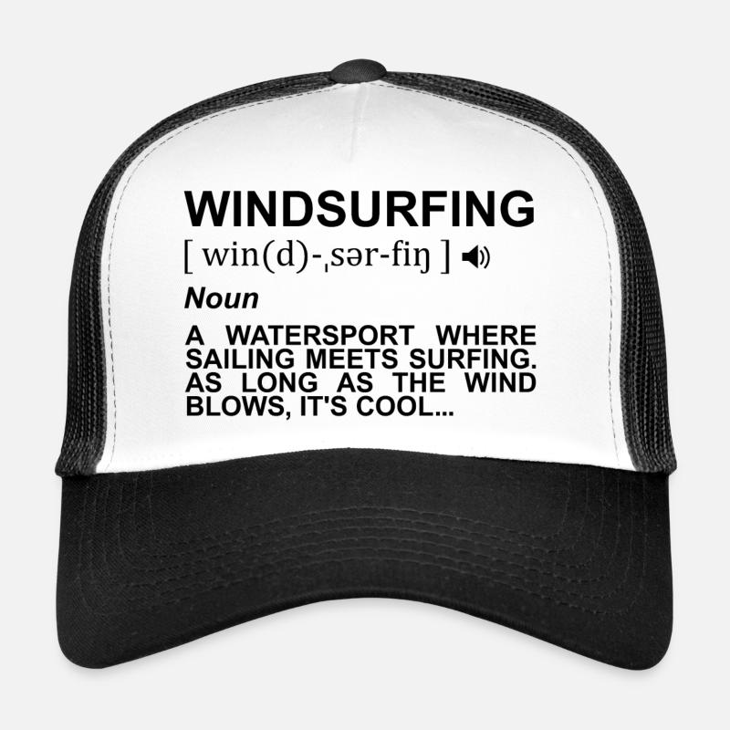 Windsurfing Dictionary Trucker Cap