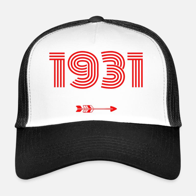 Né en 1931 Casquette trucker 