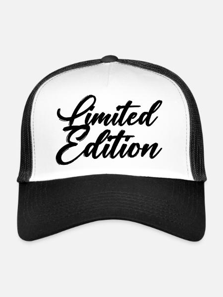 Limited Edition - Trucker Cap - white/black - Front