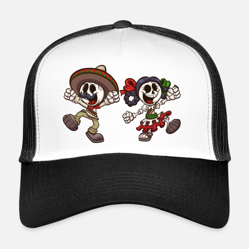 Mexican Skeletons Trucker Cap