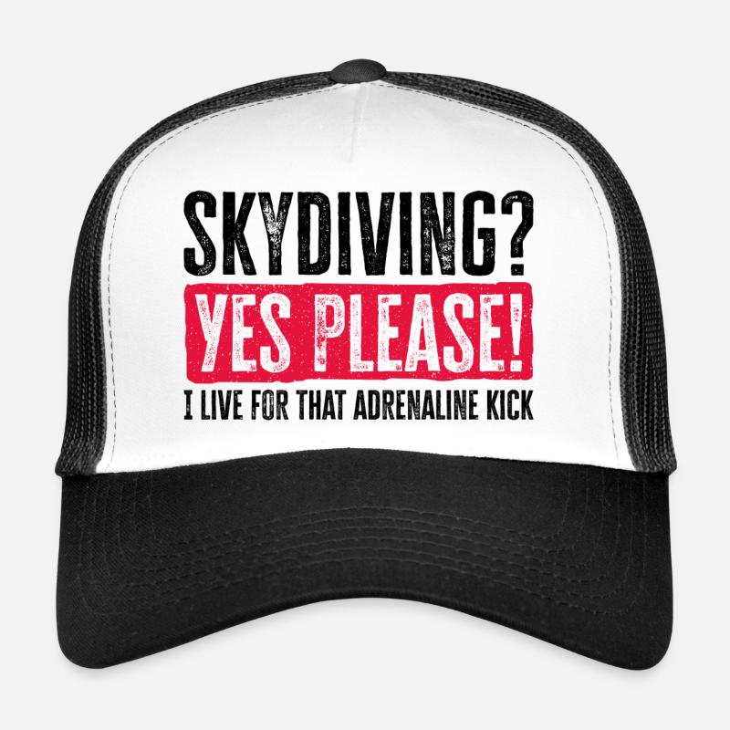 Sky Dive Fever Design. Perfektes Adrenalin-Geschenk Trucker Cap
