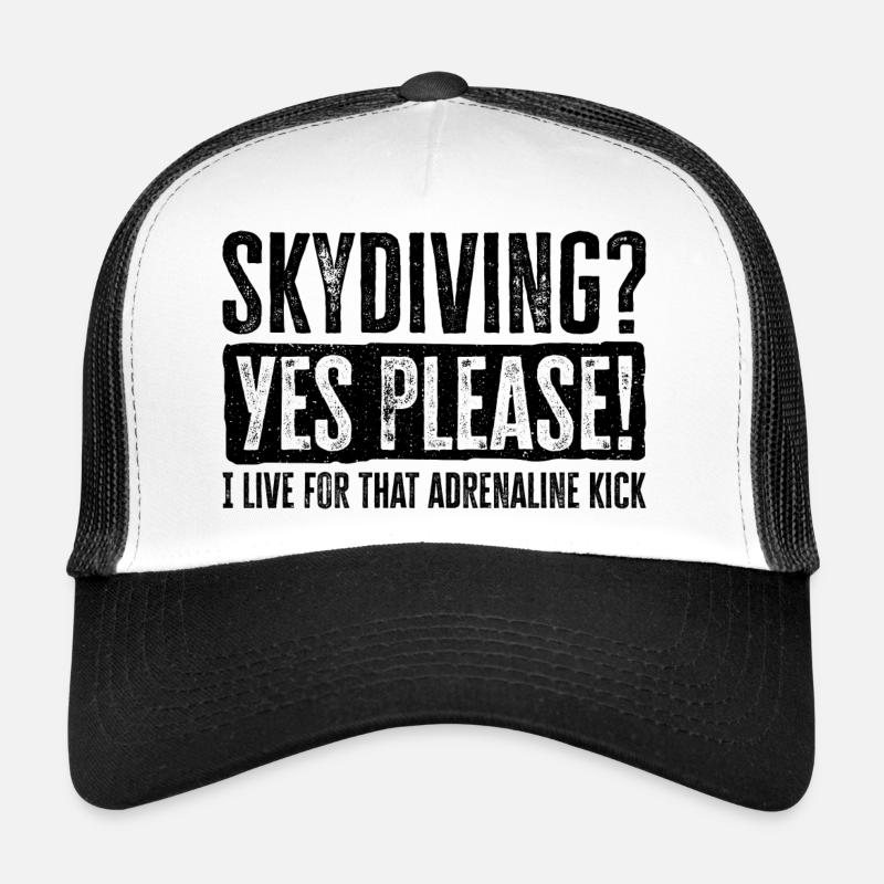 Sky Dive Fever Design. Perfektes Adrenalin-Geschenk Trucker Cap