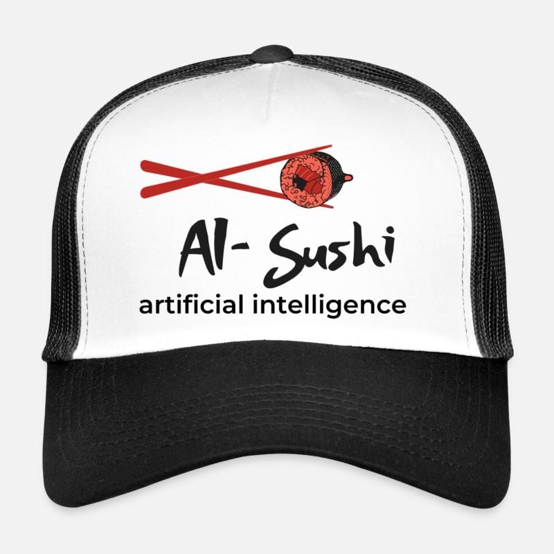Un design de sushi créatif avec du mordant Casquette trucker 