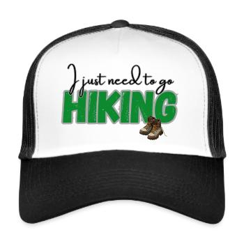 Need to go - Trucker Cap - white/black - Front