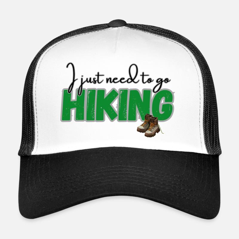 Need to go - Trucker Cap - white/black