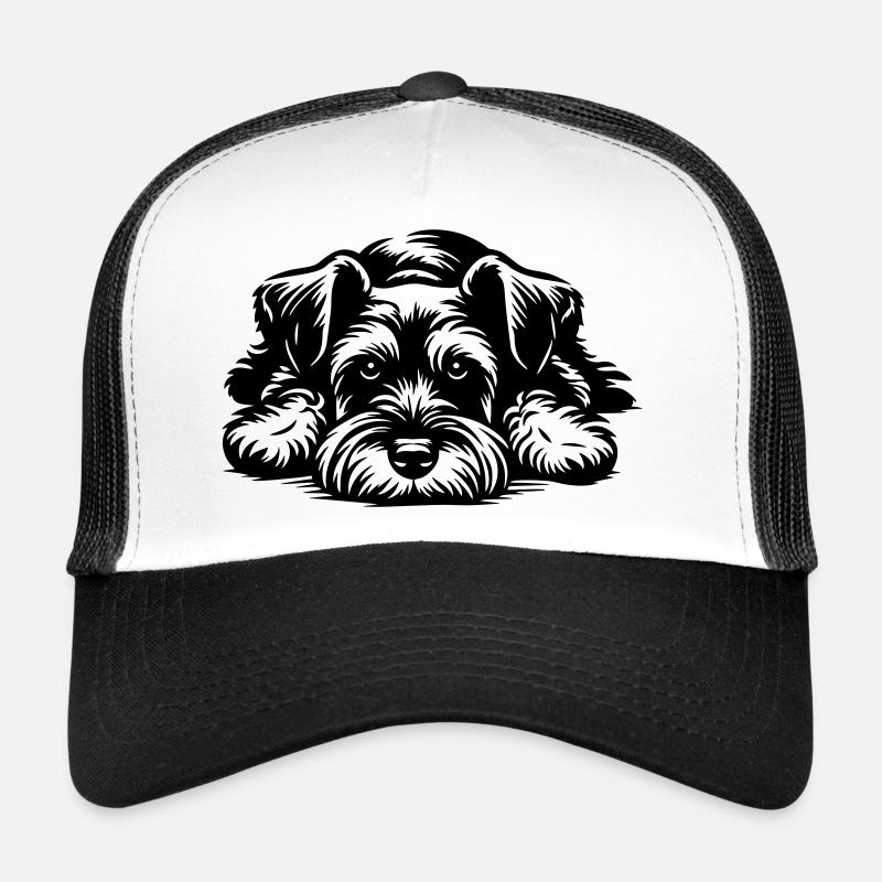 Schnauzer nain Casquette trucker 