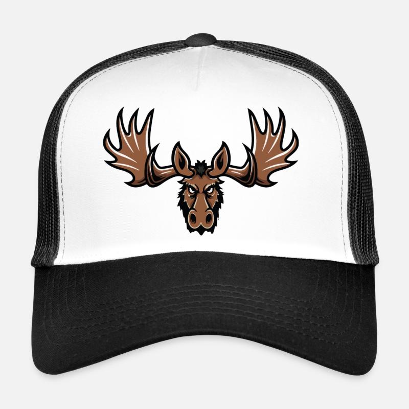 elch kopf Trucker Cap