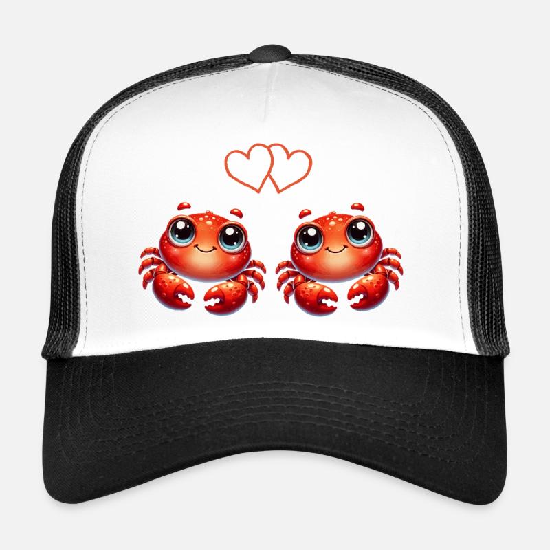 Krabbe Amour comique Casquette trucker 