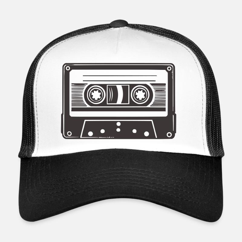 Cassette audio Casquette trucker 
