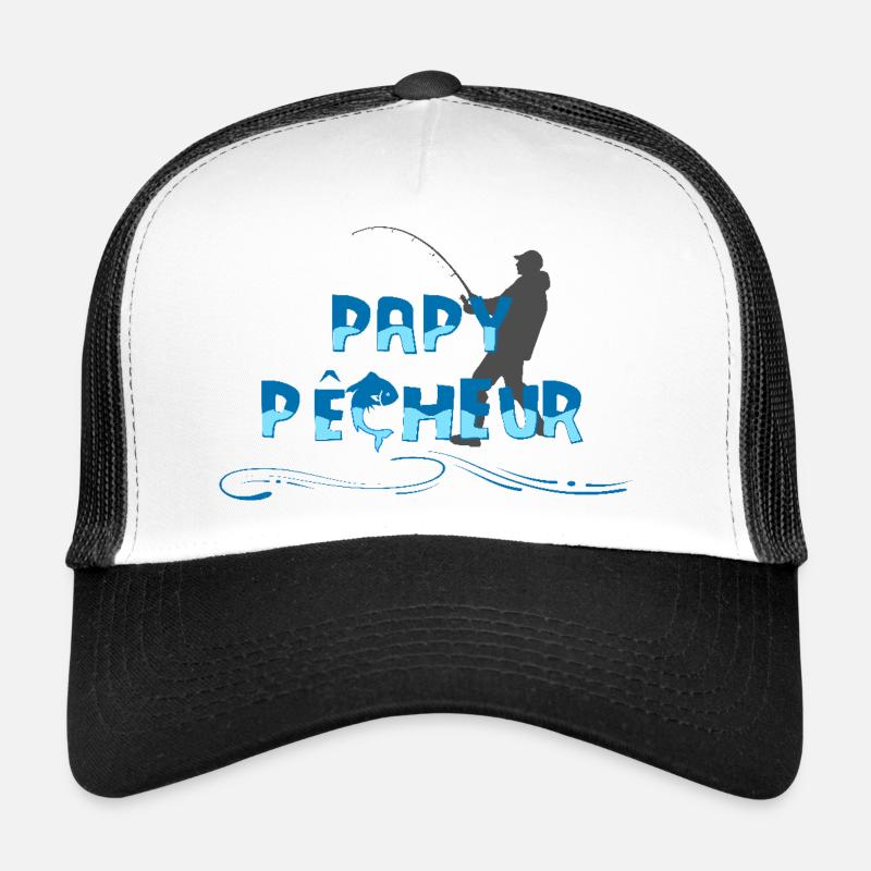 Papy pêcheur Casquette trucker 