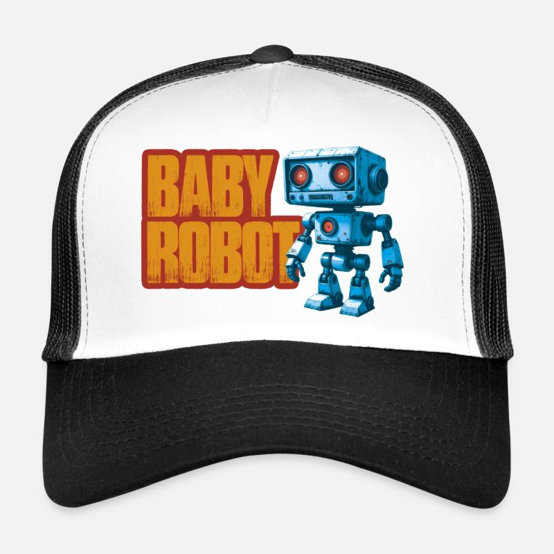 Robot Vintage Casquette trucker 