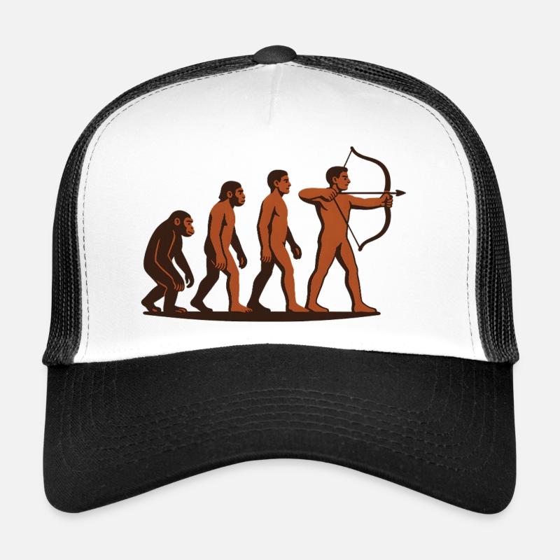Evolution Archery Bow Target Archer Trucker Cap