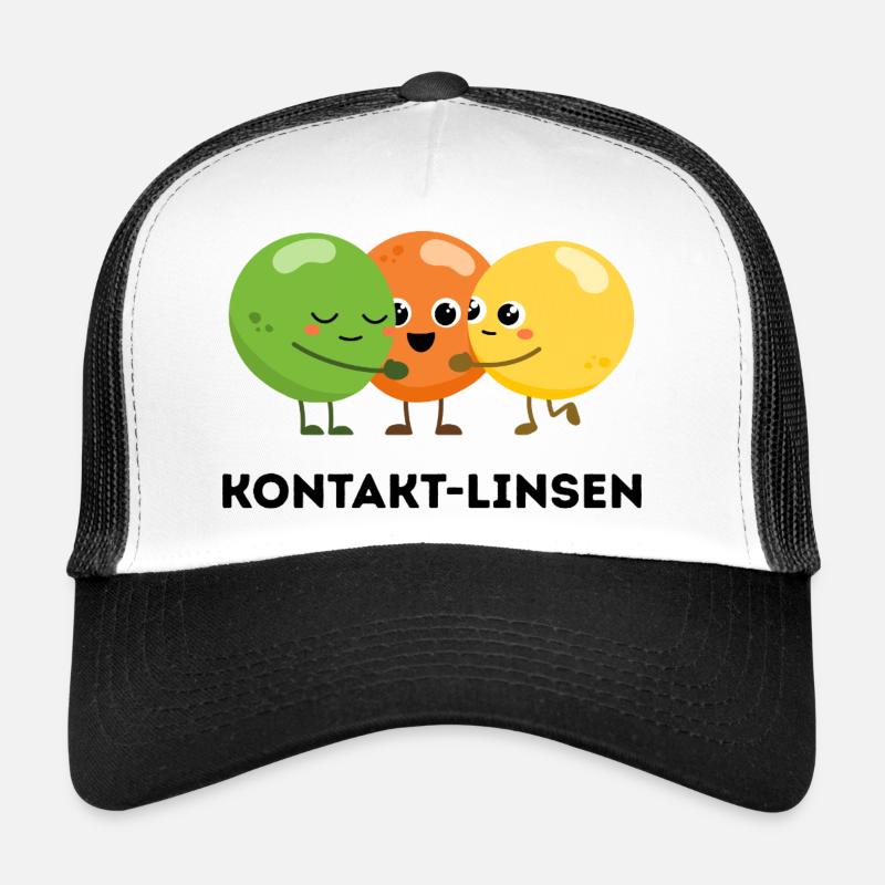 Contact Lenses – Funny Pun Trucker Cap