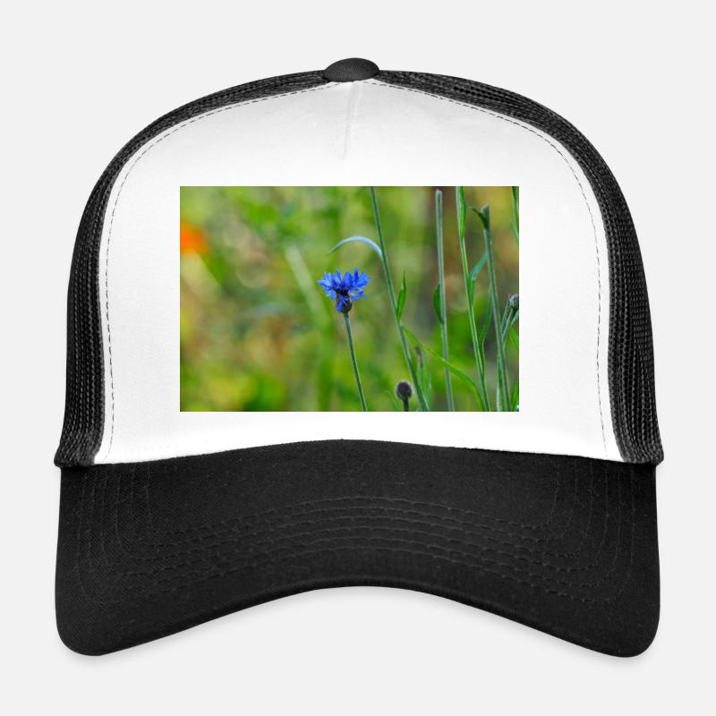 Cornflower - Trucker Cap - white/black