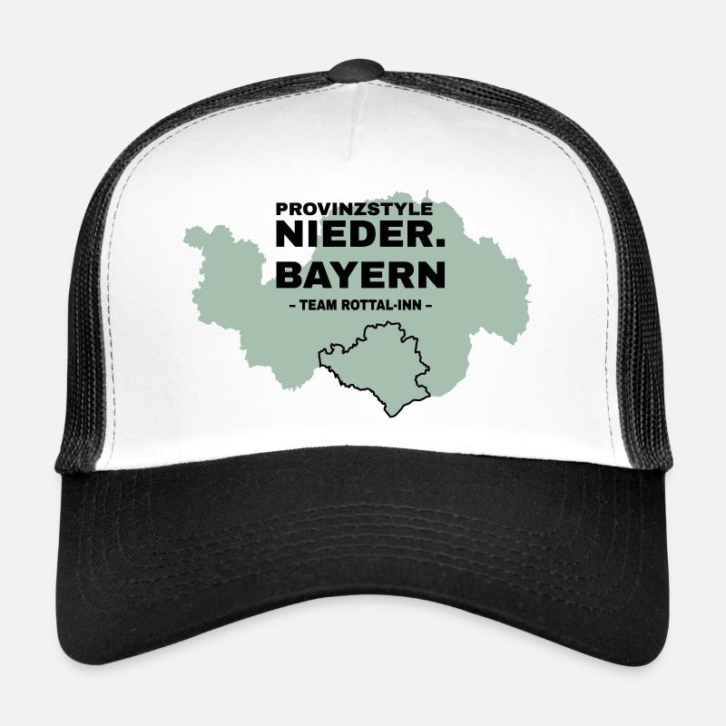 Lower Bavaria | ROTTAL-INN - Trucker Cap - white/black