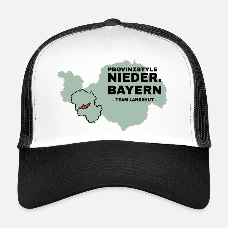 Lower Bavaria | LANDSHUT - Trucker Cap - white/black