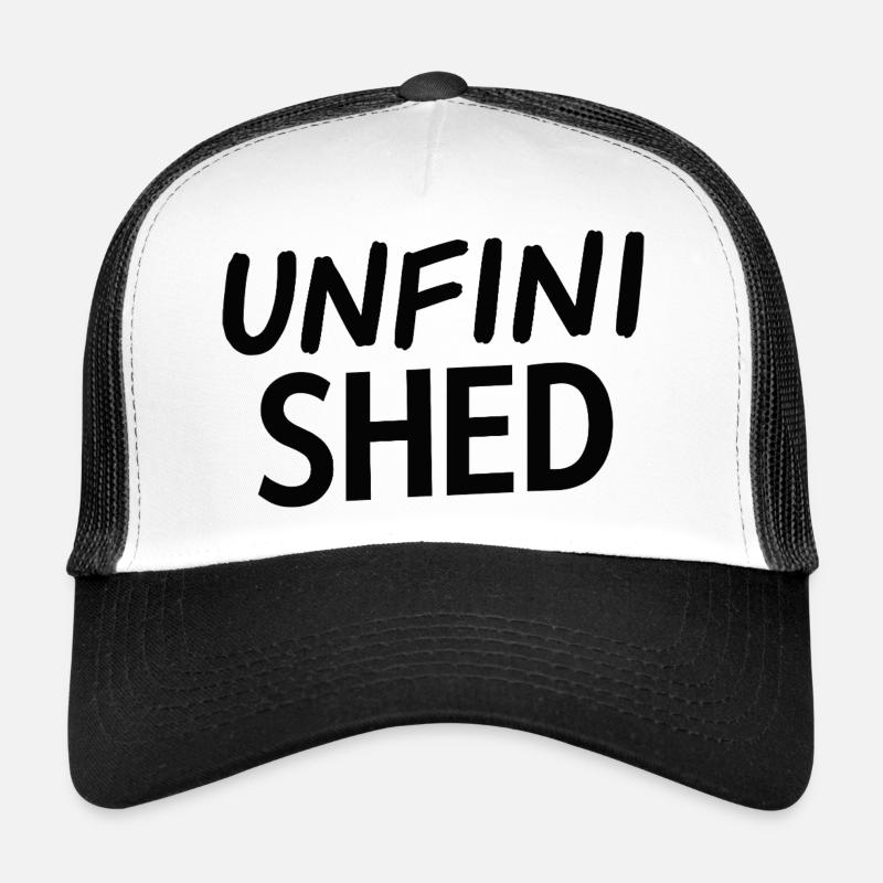 Typographie inachevée du Hangar Casquette trucker 