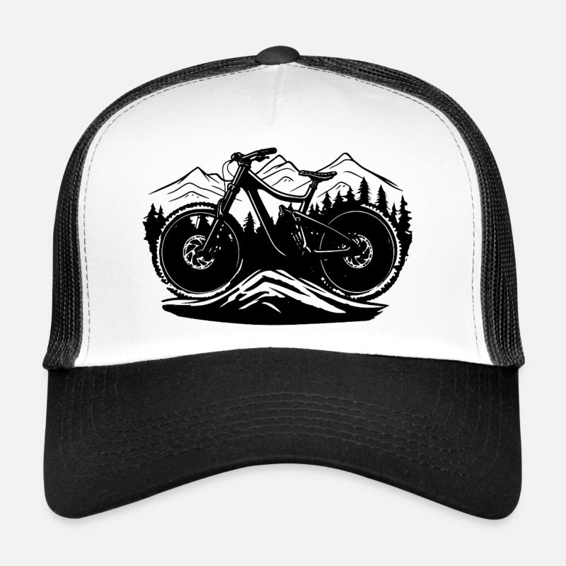 Mountain biking Trucker Cap