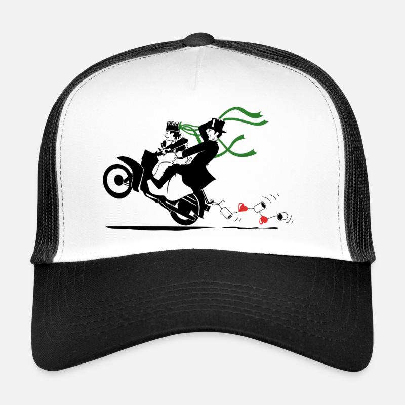 SERBSKI KVASS - Trucker Cap - white/black