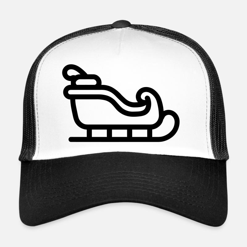 Santa's sleigh Trucker Cap