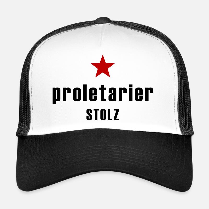 Proletarier Stolz mit rotem Stern Trucker Cap