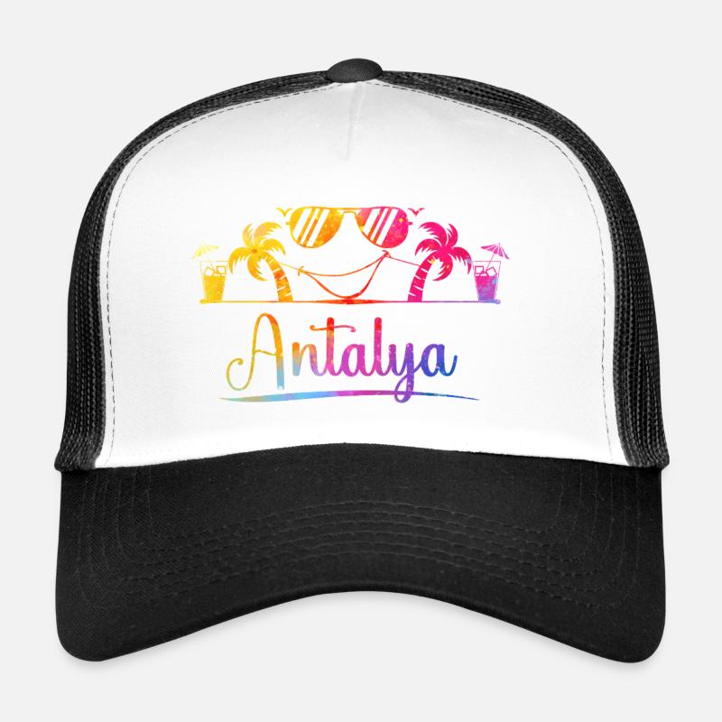 Plage d’Antalya Soleil Casquette trucker 