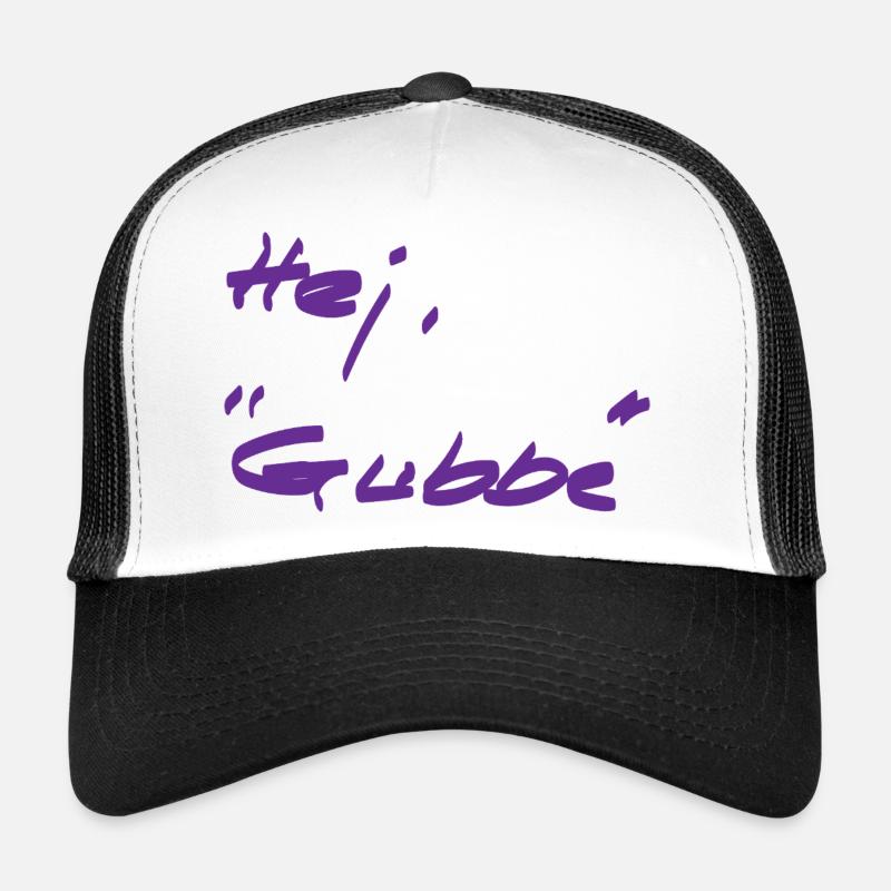 Welcome - different - Swedish - Trucker Cap - white/black