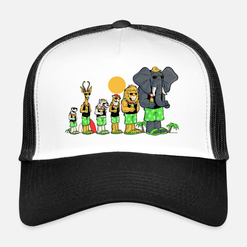 The Savane team at the beach Trucker Cap